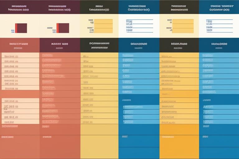 A chart illustrating various types of accrued expenses