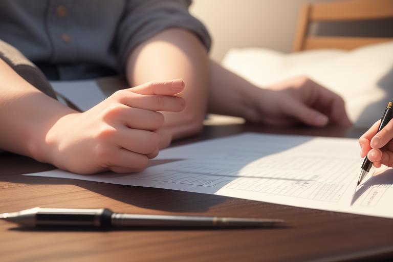 Picture of a financing checklist with a tick on flexibility